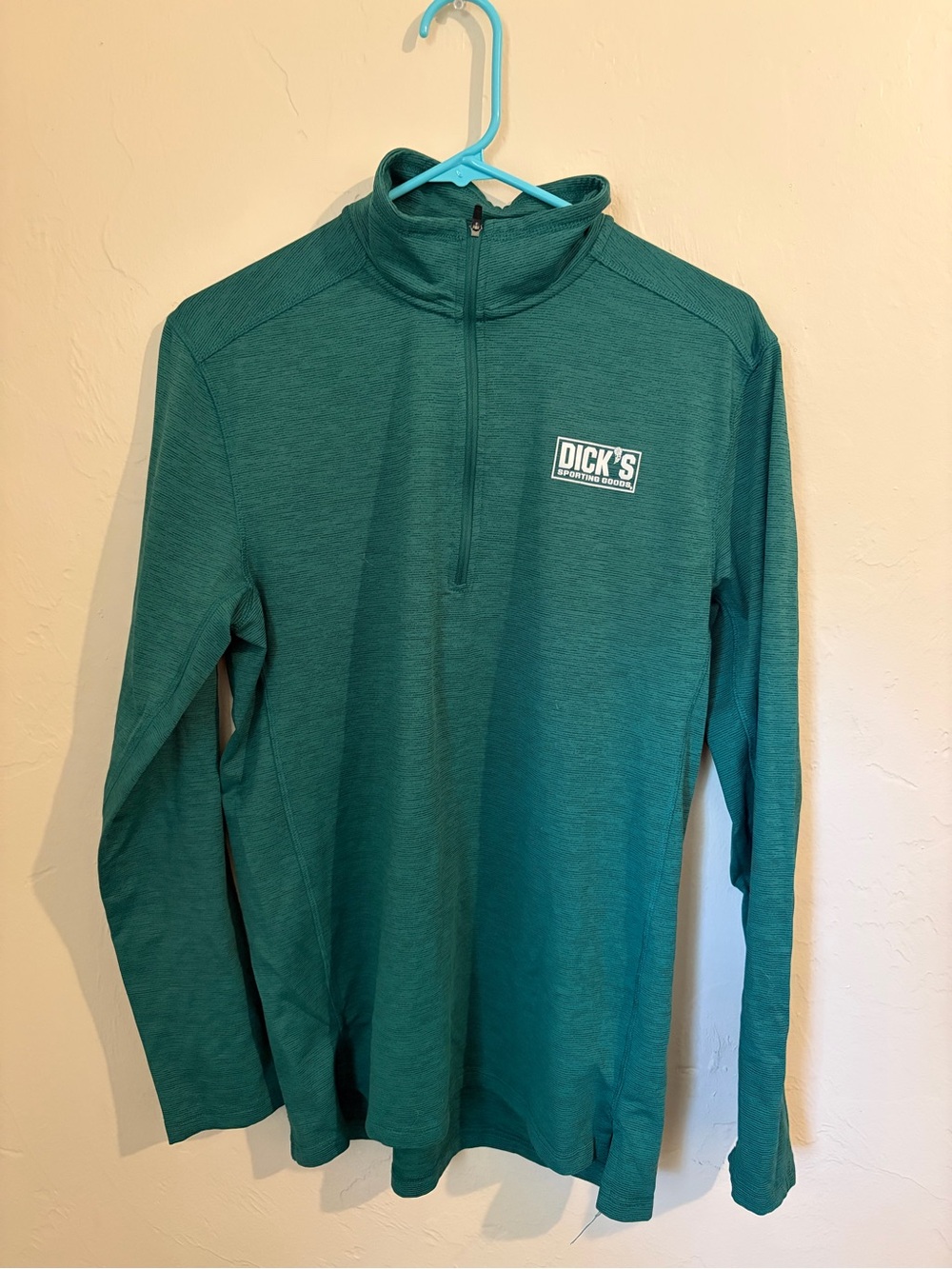 DSG Lightweight Teal Quarter-Zip Shirt Jacket